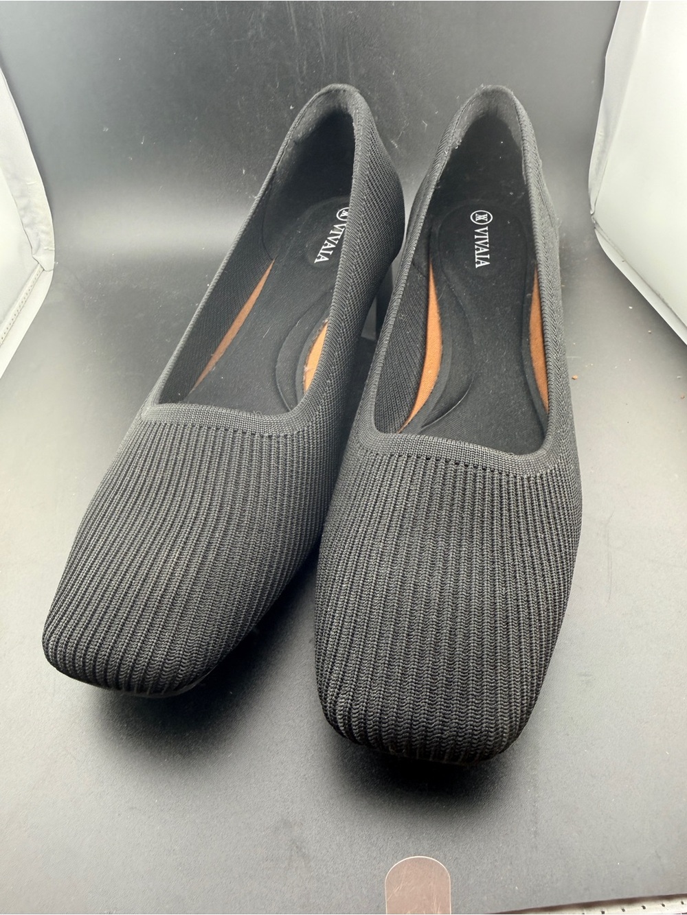 Vivaia Square-Toe Stress Free Chunky Heels (Megan) Size 43 (11.5)
